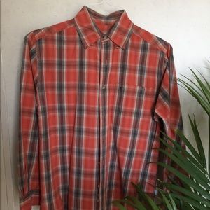 Orange Carhartt Button-Down